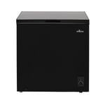 Willow 199L Black Chest Freezer, Storage Basket, 4* Freezer Rating - W198CFB