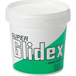 Unipak Super Glidex glidemiddel, silikonbasert, 1 kg 