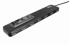 Trust 20575 Hub USB 2.0 10 Ports Noir