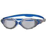 Zoggs Flex Swimming Goggles, 180 Degree Peripheral Vision - Blue/White