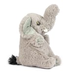 Living Nature Bébé Éléphant en Peluche | Animal de Safari Moelleux et Câlin | Cadeau de Jouet Doux pour Nouveau-Nés et Bébés | Écologique Naturli