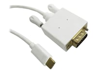 Qoltec - Adapterkabel - 24 Pin Usb-C (Hane) Till 15 Pin D-Sub (Db-15) (Hane) - Usb 3.1 - 2 M - Stöd För 1080P