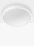 Philips Doris LED Flush Bathroom Light, White