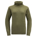 Devold Of Norway Nansen Wool High Neck Tröja Grönt M Man