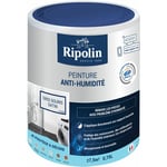 PPG - Peinture Anti-Humidité - Satin - 0,75L - Gris Souris - Ripolin