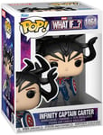 Figurine Funko Pop - Marvel What If...? N°1464 - Infinity Captain Carter (68046)