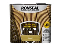 Ronseal Ultimate Protection Decking Oil Natural 2.5 litre RSLUDON25L