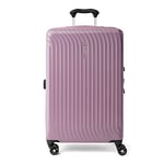 Travelpro Maxlite Air Bagage à Main Rigide Extensible, 8 roulettes, Valise légère en Polycarbonate à Coque Rigide, Rose orchidée Violet, Carreaux Moyen, 70x45x29 cm