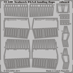 E72530# Seahawk FGA.6 landing flaps 1/72  Eduard Photoetch