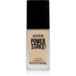 Avon Power Stay 24h long-lasting foundation with matt effect shade 125 G Warm Ivory 30 ml