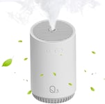 Humidificateur sans Fil Humidificateur Portable à Brume fraîche,d'huile Essentielle sans Fil,arrêt Automatique,Fonctionne jusqu'à 12 Heures (320 ML)