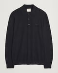 GANT Extrafine Merino Wool Polo Black