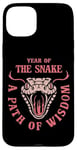 iPhone 15 Plus Year Of the Snake. A Path Of Wisdom. Cinese New Year Costume Case