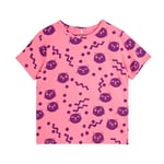 Mini Rodini Squiggly Cats T-shirt Pink | Rosa | 92/98 cm