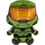 Tomy Plush - Mocchi Mocchi Halo Master Chief | Soft and Huggable Collectible Plush Toy | 15-Inch, Black