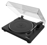 Wiibo Lyra 100 - Platine Vinyle Prior Phono et Capsula Audio Technica - Tourne-Disque USB et RCA Connection - Reproduction Analogique et Conversion MP3 - Sélection de la Vitesse 33/45 RPM