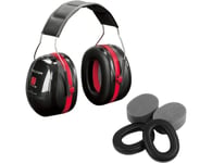 Casque anti bruit 3M Casque antibruit Peltor Optime 3 + kit h