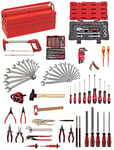 KS Tools 922.0149 - Caisse à Outils Complète - Composition d’Outils Pour la Mécanique Générale - Outillage Mécanique dans Caisse avec Coffret Douilles et Clé à Cliquet - 149 Pièces