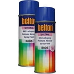 Lot de 2 bombes de peinture Belton Spectral RAL5005 Bleu de sécurité 400ml