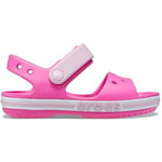 Crocs Boy's Unisex Kids Bayaband Sandal K, Electric Pink, 5 UK Child