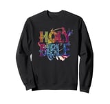 Colorful Holy Bible Costume Sweatshirt