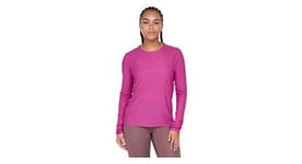 Maillot manches longues hoka airolite rose femme