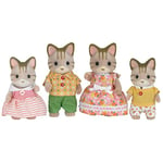 Sylvanian Families Striped Cat Family