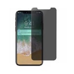 iPhone X Privacy Härdat glas 0.26mm 2.5D 9H Transparent