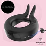 Vibrating Cock Ring with Remote Control Delay Ejaculation 10 Speed Mens Sex Toys