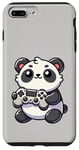 Coque pour iPhone 7 Plus/8 Plus Amoureux des animaux de jeu Kawaii Panda