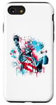 iPhone SE (2020) / 7 / 8 American Style Statue of Liberty Spray Paint Case