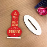 Valentines Gift For Her Partner Girlfriend Wood Plaque Thank You Anniversary