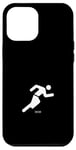 Coque pour iPhone 12 Pro Max Équipement officiel Runner Icon Designer Graphic