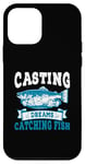 Coque pour iPhone 12 mini Casting Dreams Attraper des poissons