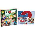 Hasbro Gaming Clue Junior Board Game for Kids Ages 5 and Up, Case of the Broken Toy & Guess Who? Original Guessing Board Game for Kids, Family Time Games for 2 Players, Gifts for Kids