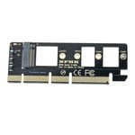 Black adaptateur PCIE vers M.2 NVME XP941 SM951 PM951 A110 convertisseur PCI-E PCI Express 3.0 X4 X8 X16 à clé M M.2 NVME AHCI SSD