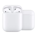 REMAKE Original 1:1 Airpods 2 Bluetooth Trådlösa Hörlurar Headset Taktil Air Hörlurar för iPhone Android Pod - Typ AIRS