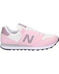 New Balance Women's 500 Sneaker, Alpha Pink, 4 UK