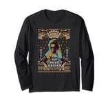 The Big Lebowski Christmas The Dude Abides Ugly Sweater Long Sleeve T-Shirt