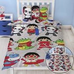 Ryan's World Gang Single Bedding Set Children's Reversible Duvet Cover