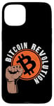 iPhone 15 Plus Bitcoin Crypto Revolution Fist Bitcoin Revolution Case