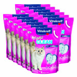 VITAKRAFT Litière pour Chat Magic Propre Lavande 12 x 5 Litre (60L) Staubarm