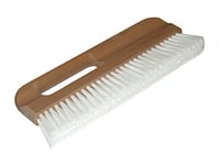 Bonum 5170375 Brosse à poils en nylon pour pose de papier peint Blanc