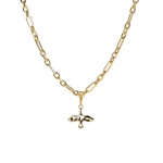 Organic Dove Chunky Chain Necklace Gold