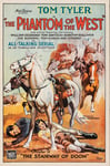 PHANTOM of the WEST Rfwi - POSTER HQ 80x110cm d'une AFFICHE VINTAGE