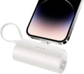 Si Mini Power Bank 4 500 Mah, 10 W Batterie Externe Pour Téléphone Portable, Compatible Avec Iphone 14/14 Pro/13/12/11/Xr/X/8/7/6, Etc.