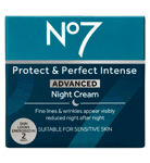 No7 Protect & Perfect Intense ADVANCED Night Cream 50ml New boxed