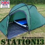 STATION13 - 2 Person Motorcycle Tent - STORMBORN - Semi-Geodesic Design - 3.5kg