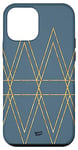 Coque pour iPhone 12 mini Bleu abstrait