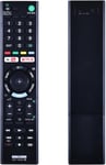 RMT-TX300E - Compatible avec Les téléviseurs Sony Bravia LED LCD TV - Compatible avec la télécommande Sony KDL-32W660E KDL-40WE663 KDL-49WE663 KDL-49WE755 KD-49X7000E KD-55X7000E(Q1822)